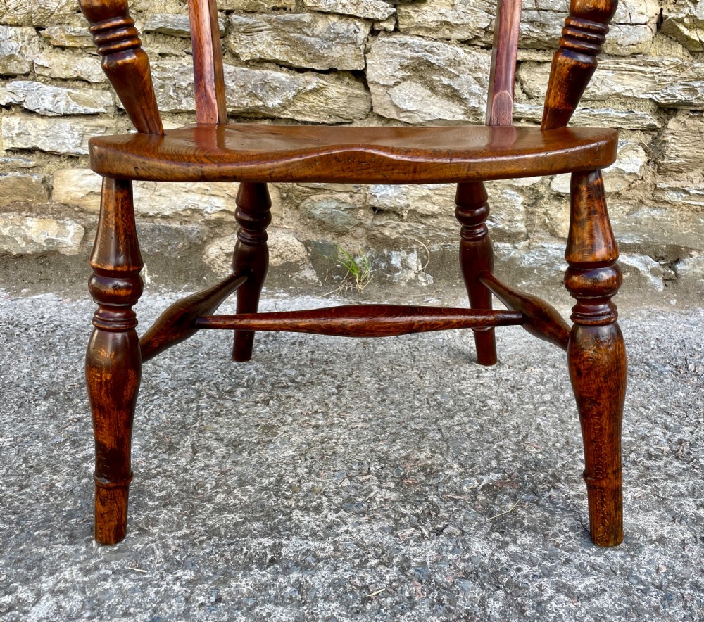 Antique Windsor Bar Back Carver Chair View XV