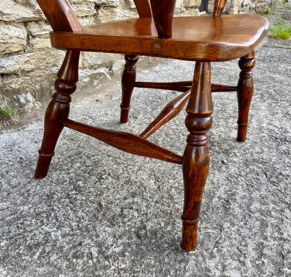 Antique Windsor Bar Back Carver Chair View XVI