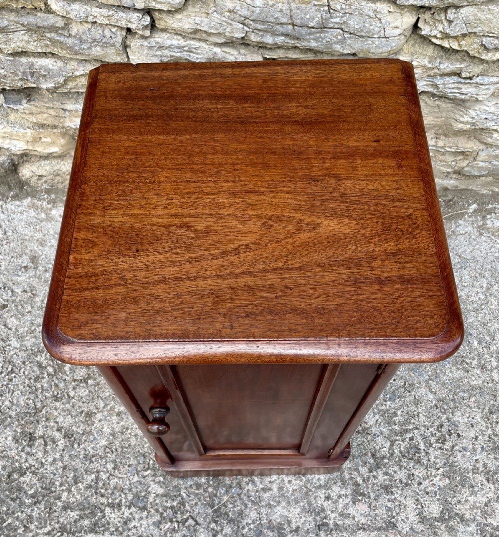 Victorian Mahogany Pot Cupboard View II