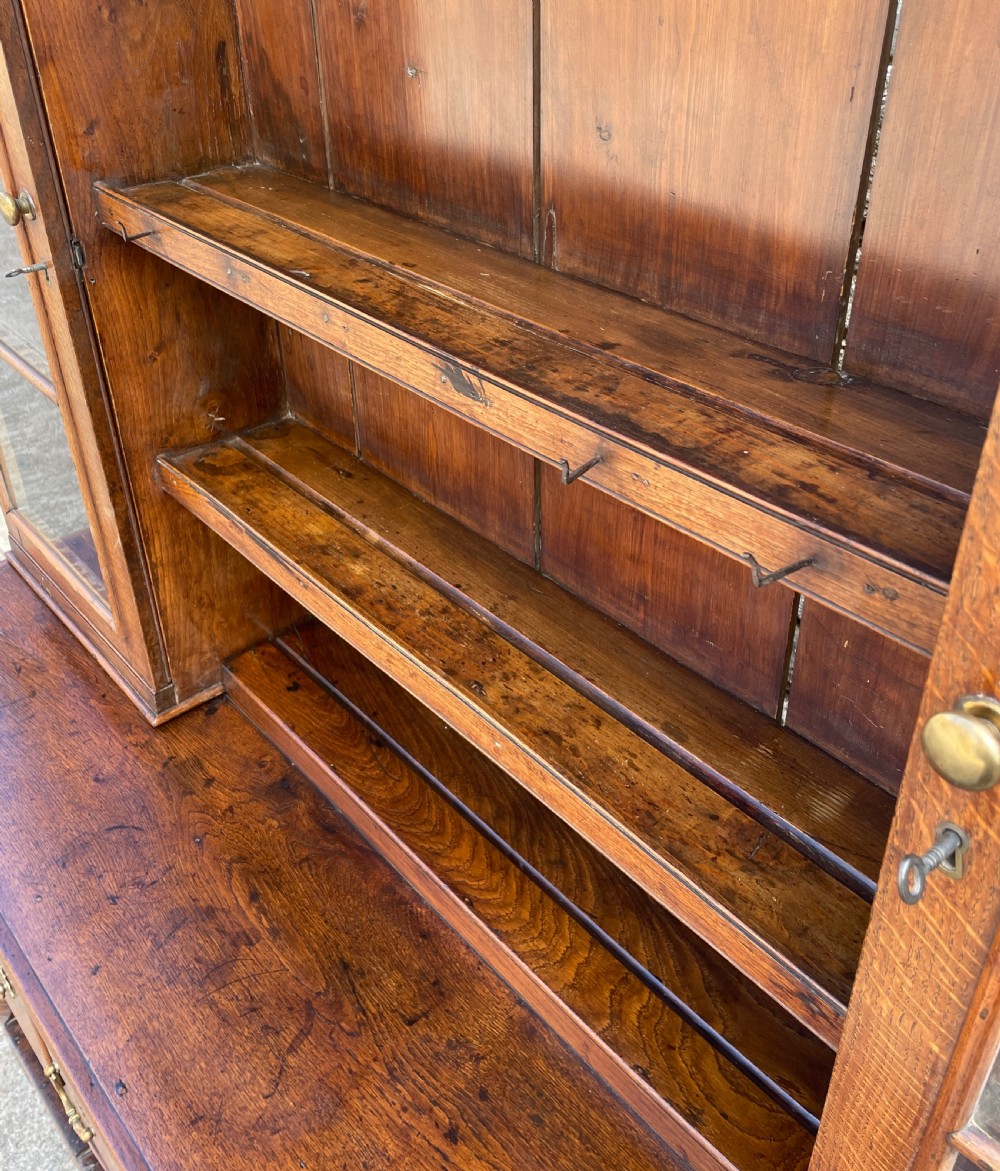 Antique Welsh Oak Potboard Dresser View XII