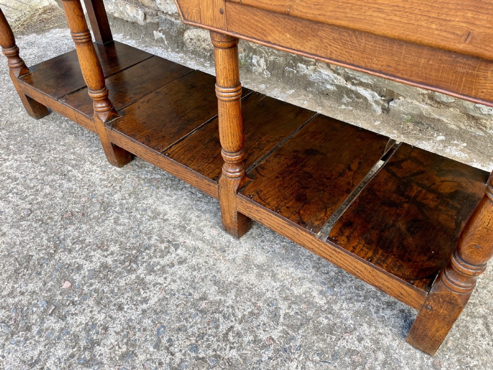 Antique Welsh Oak Potboard Dresser View XXIV