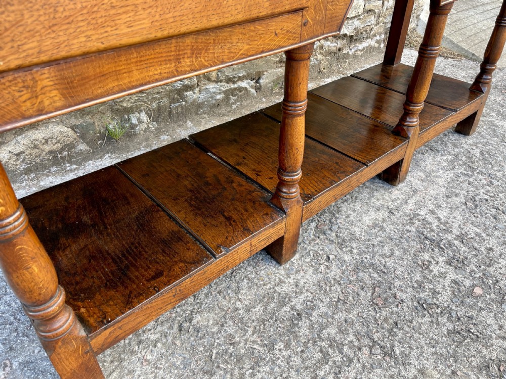 Antique Welsh Oak Potboard Dresser View XXVI