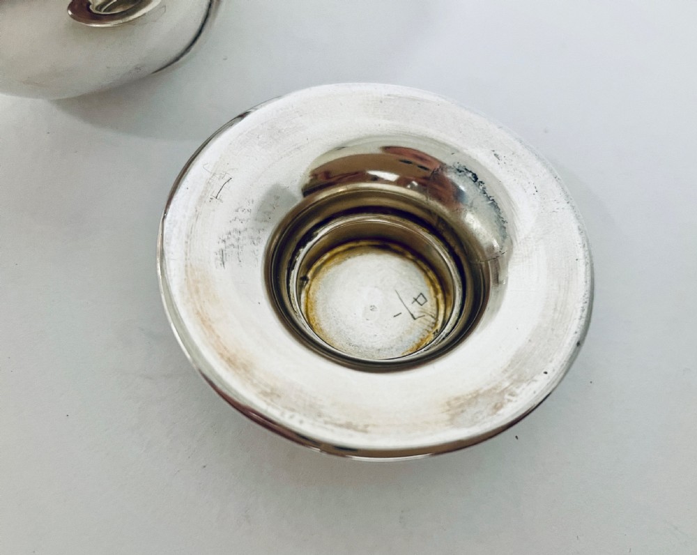 Antique Silver Pepper Pot Shaker Pepperette  View XII