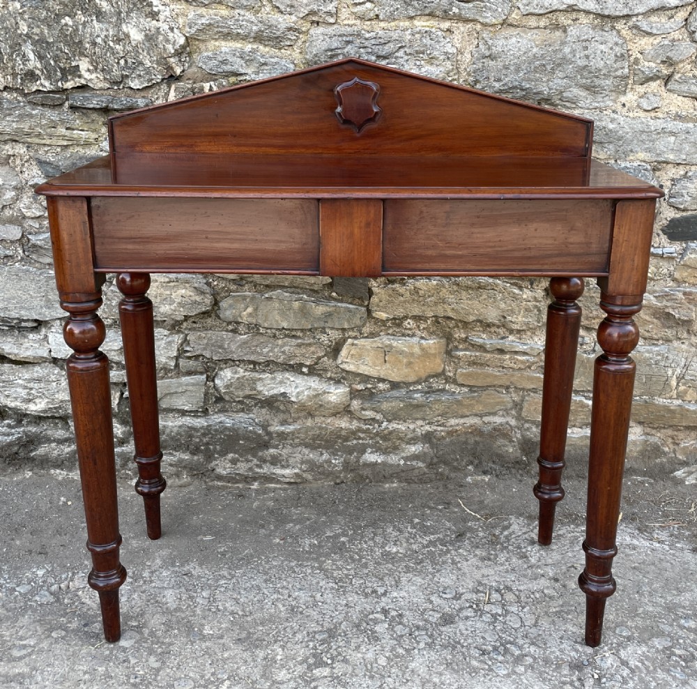 Victorian Mahogany Hall Console Table View II