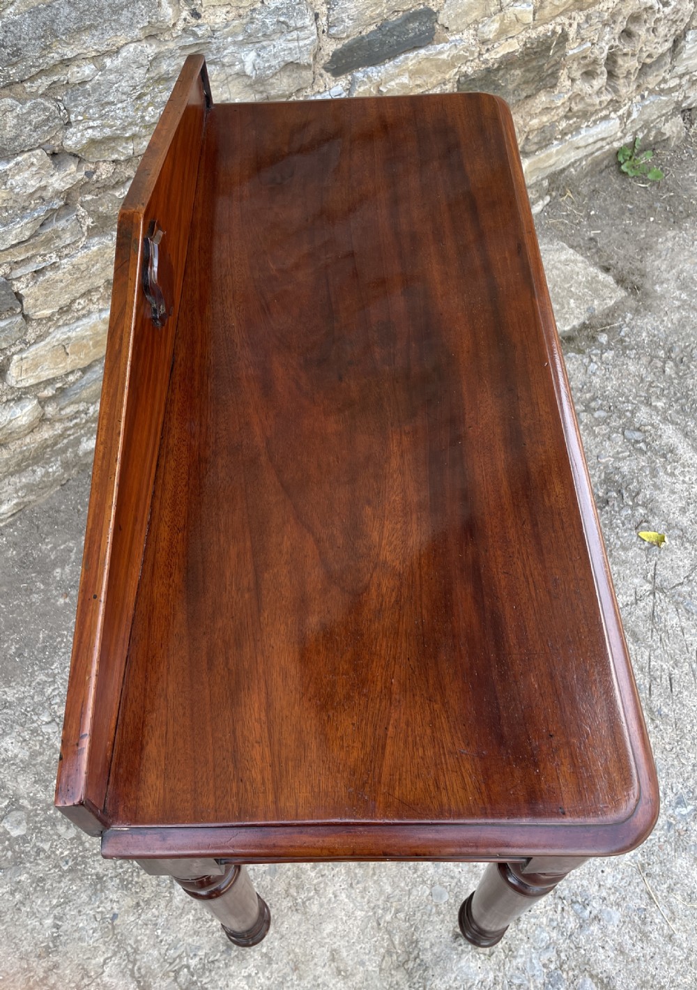Victorian Mahogany Hall Console Table View XIII