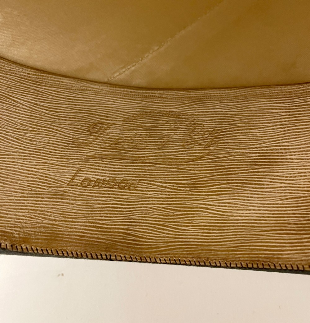 Antique Silk Top Hat in Leather Case View IX