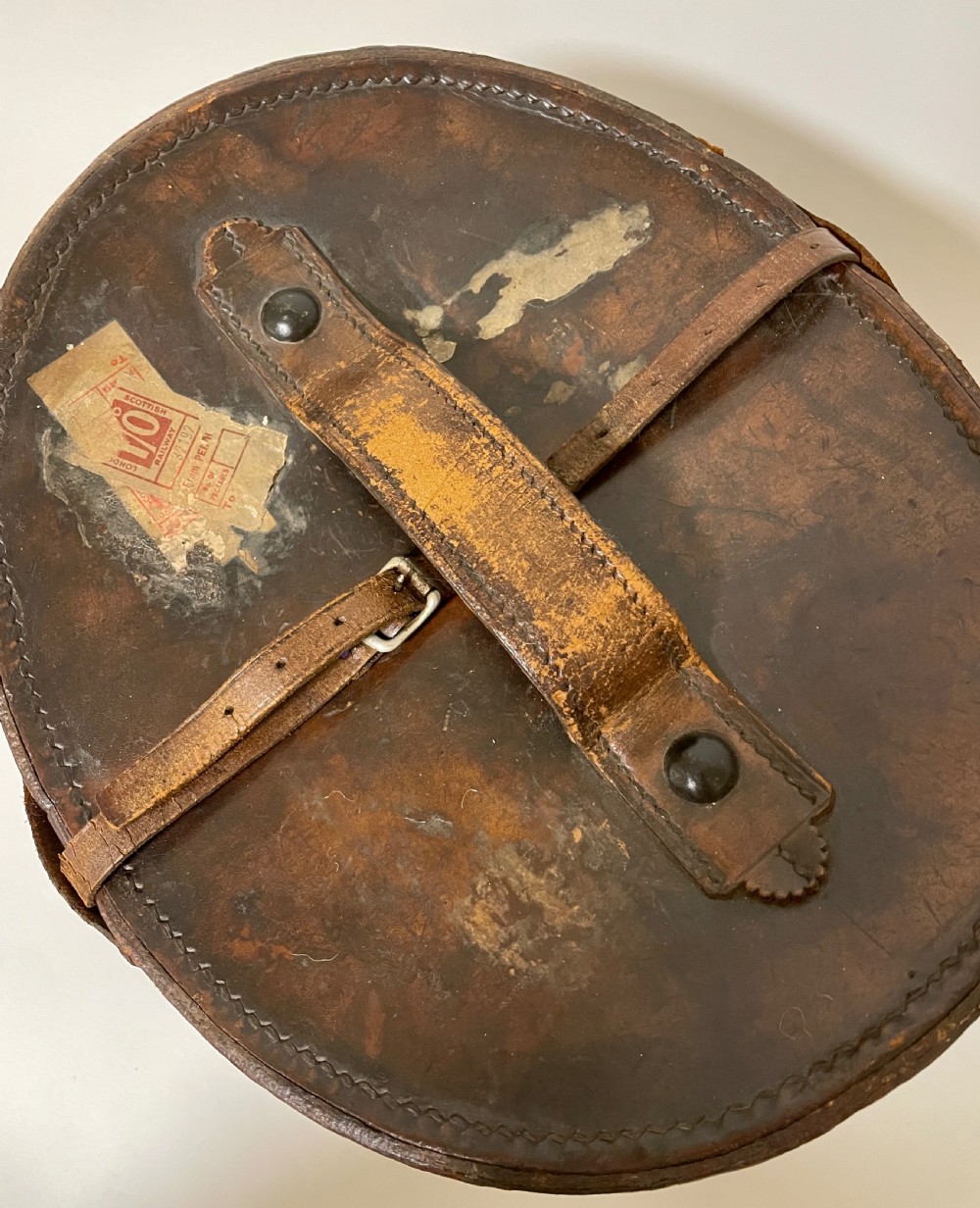 Antique Silk Top Hat in Leather Case View XVII