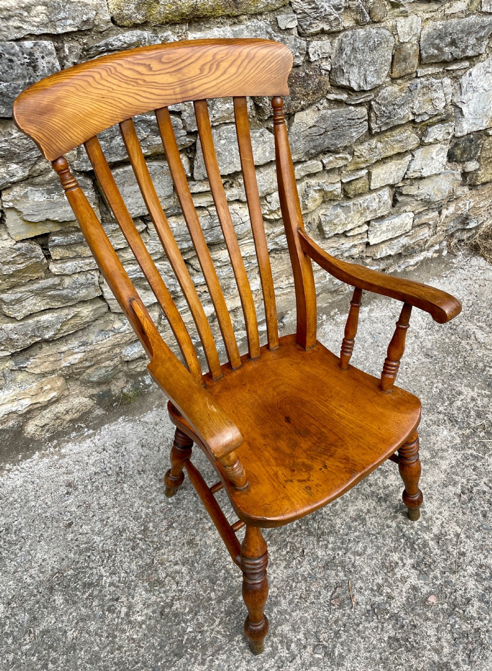 Antique Windsor Farmhouse Chair View XIII