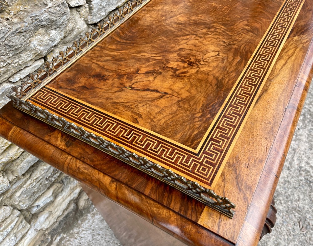 Victorian Walnut Open Bookcase View XVI