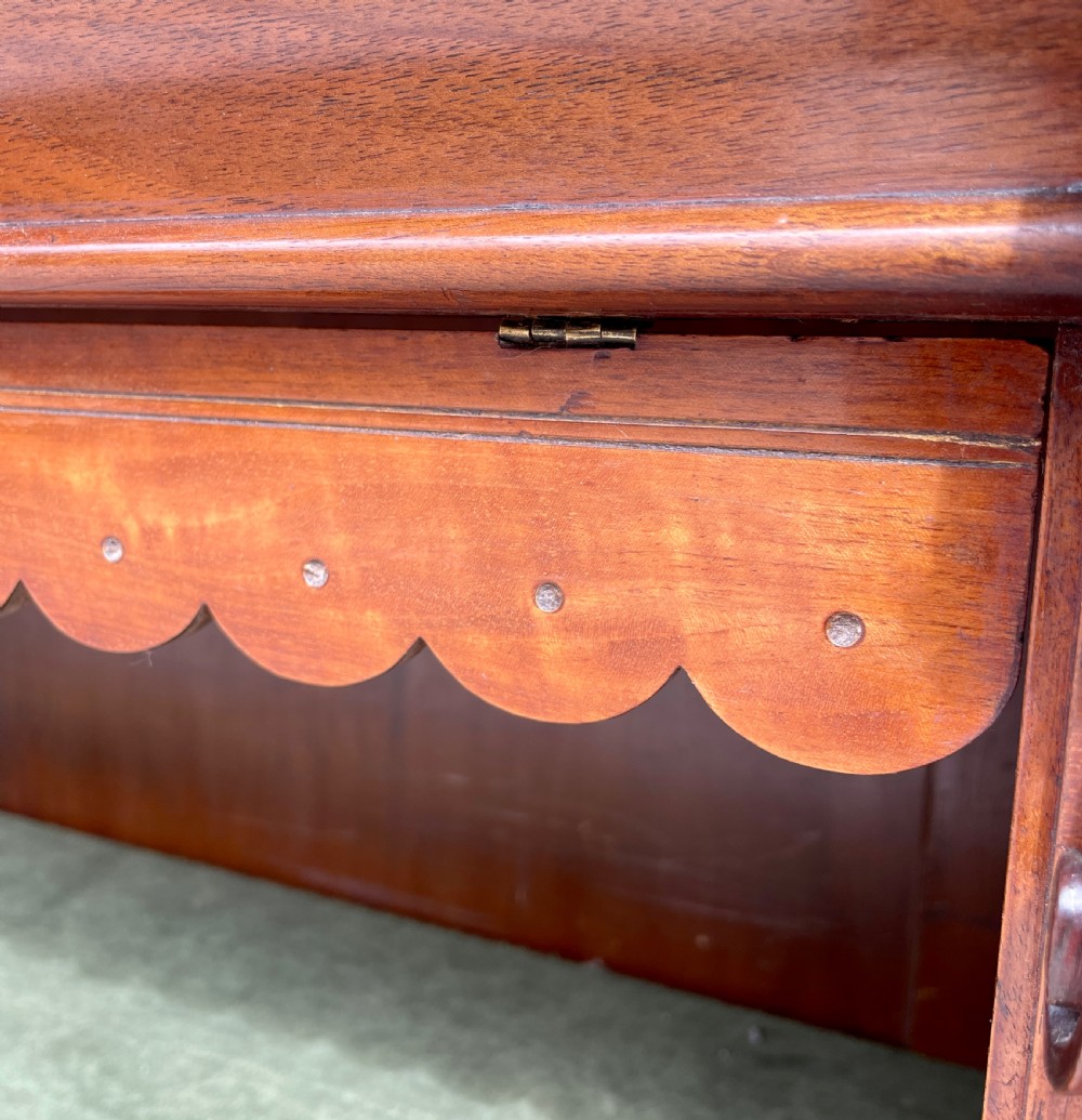 Victorian Walnut Open Bookcase View XIX