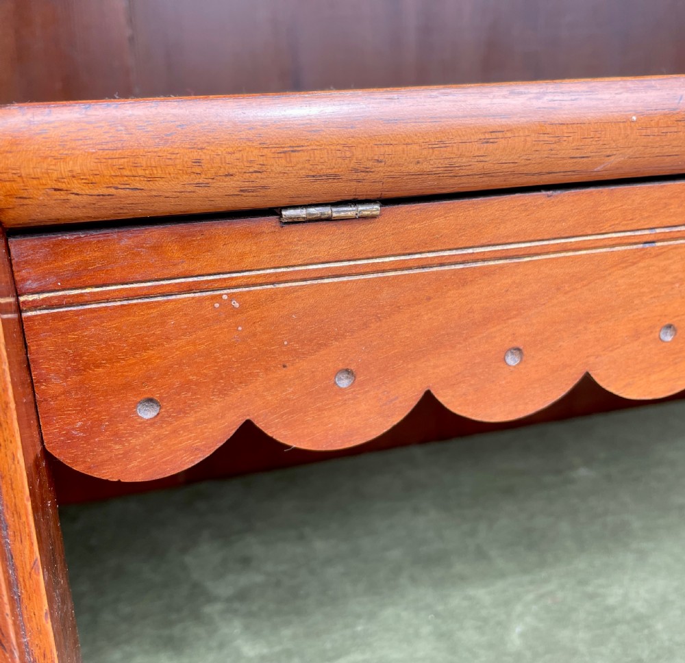 Victorian Walnut Open Bookcase View XXI