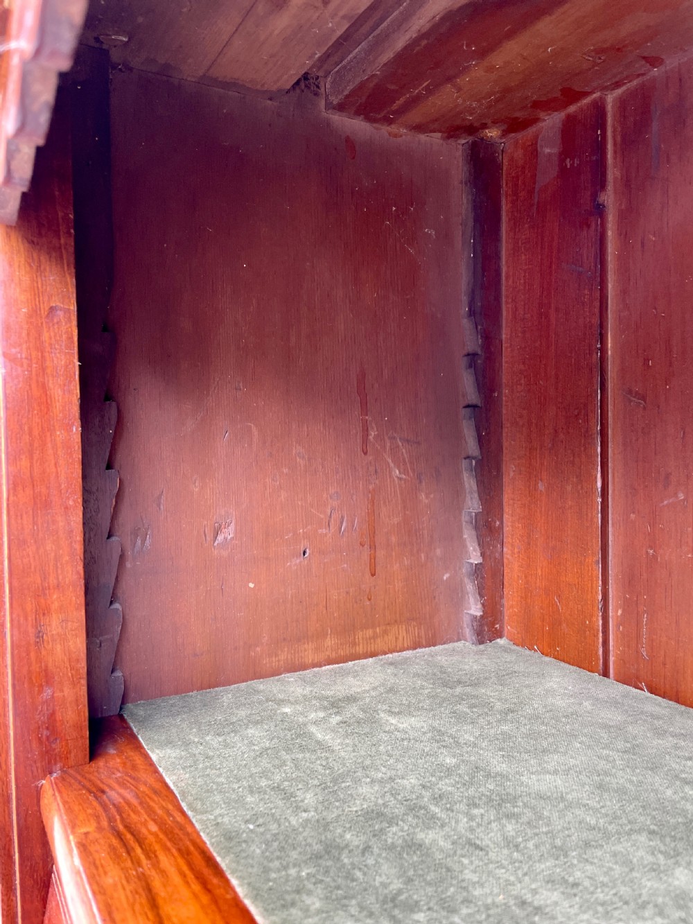Victorian Walnut Open Bookcase View XXV