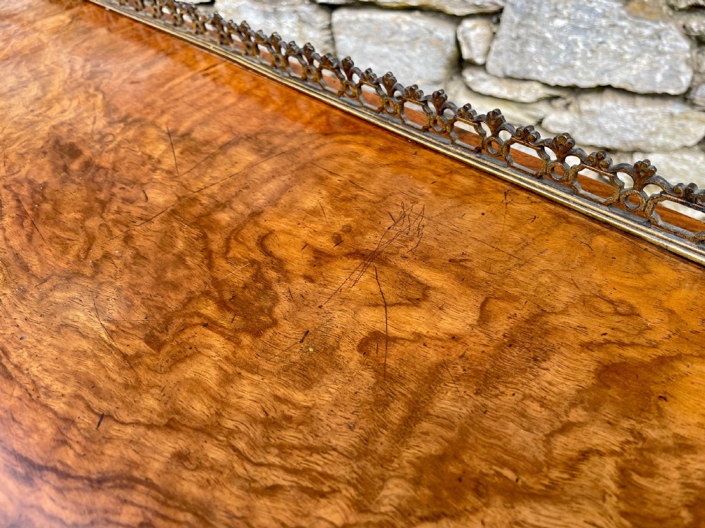 Victorian Walnut Open Bookcase View XXVII