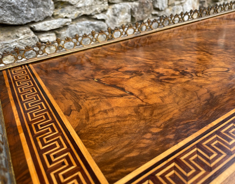 Victorian Walnut Open Bookcase View XXVIII