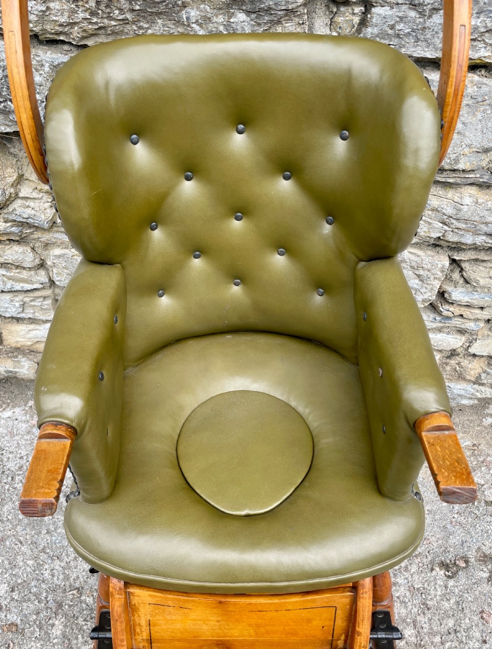 Antique Metamorphic High Chair View XI