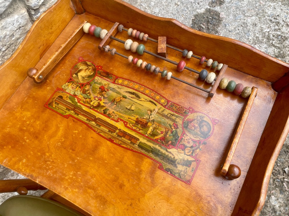 Antique Metamorphic High Chair View XXII