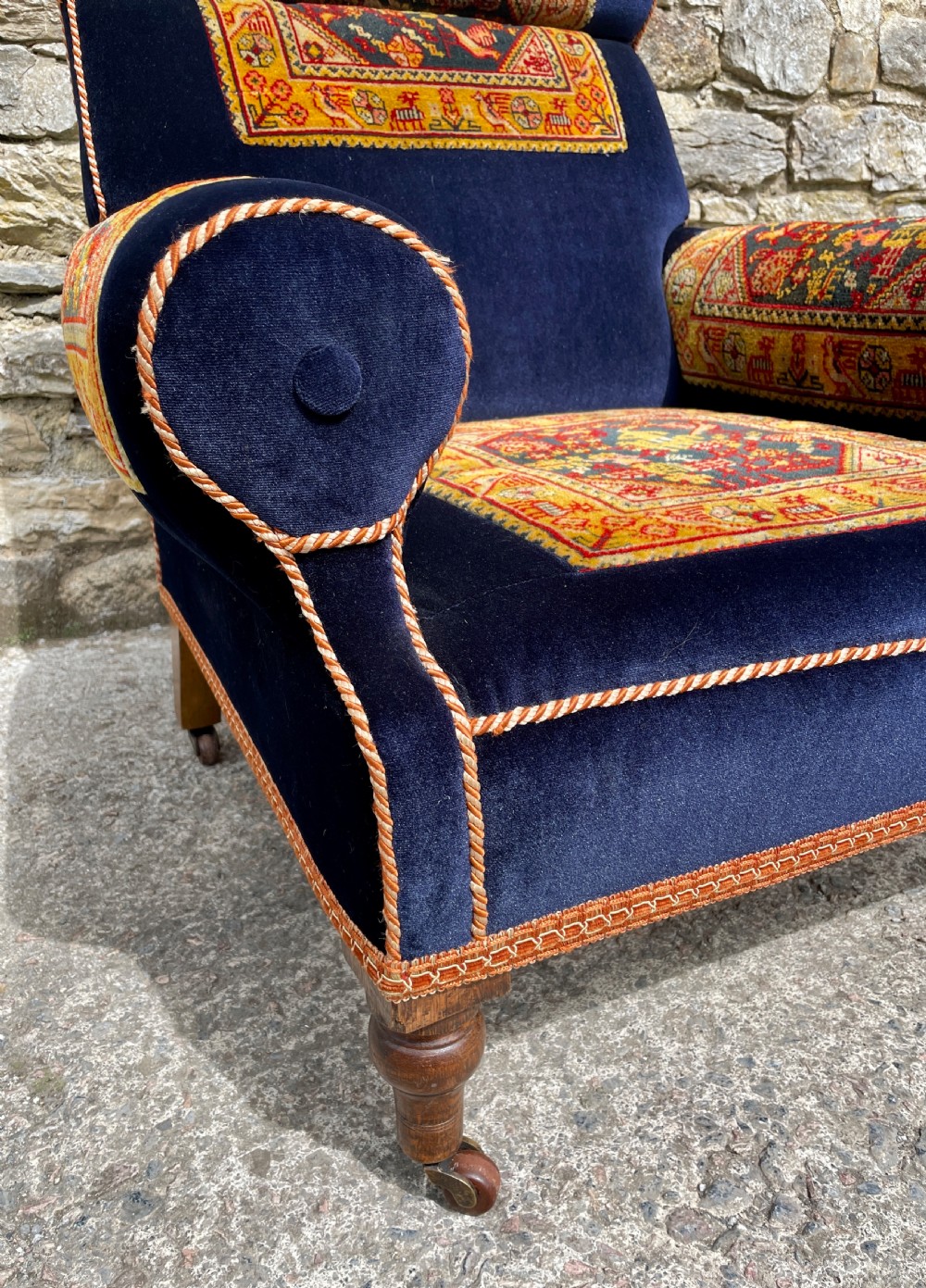Edwardian Country House Armchair View X