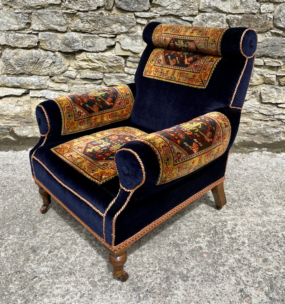 Edwardian Country House Armchair View XI
