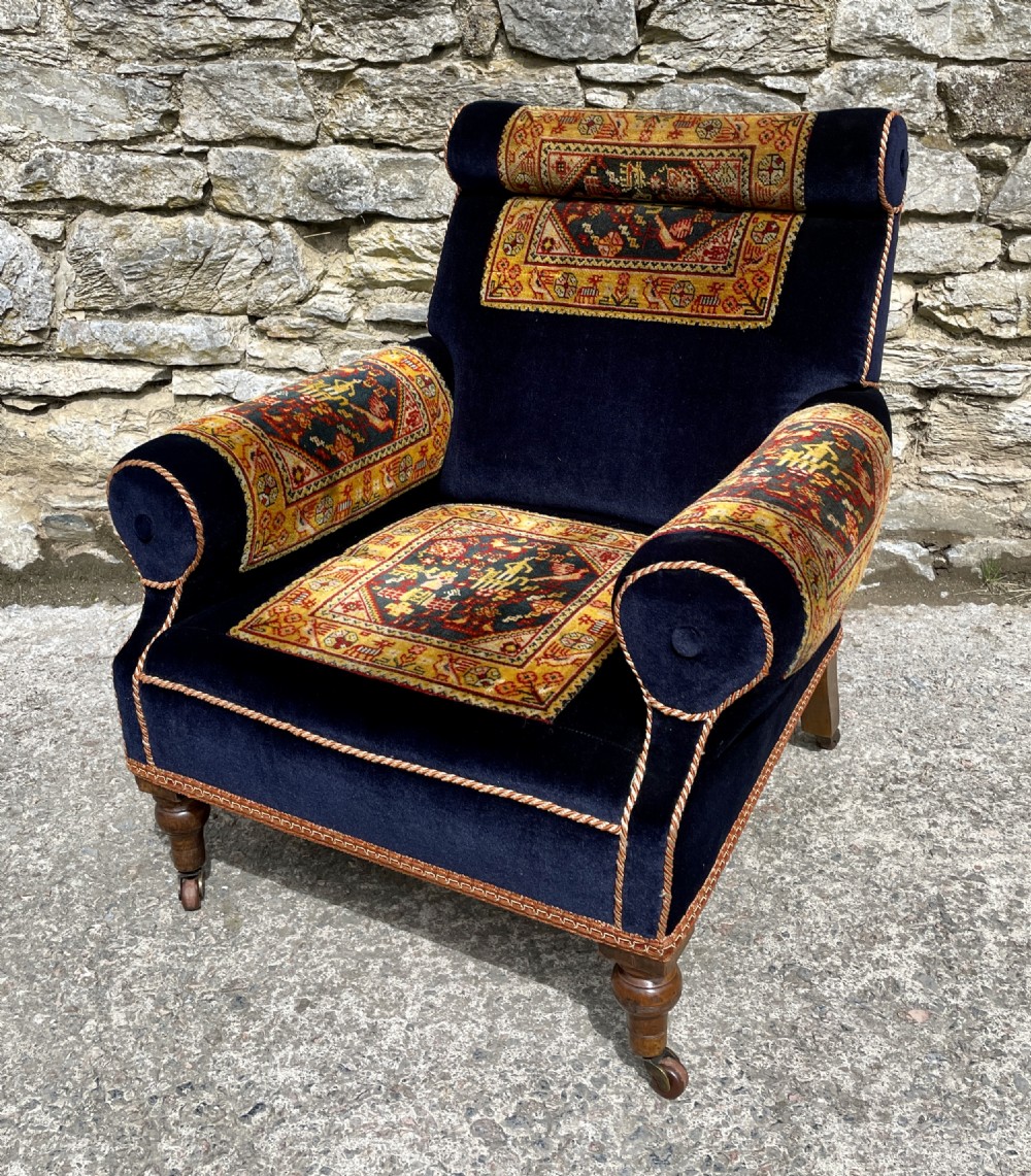 Edwardian Country House Armchair View XII