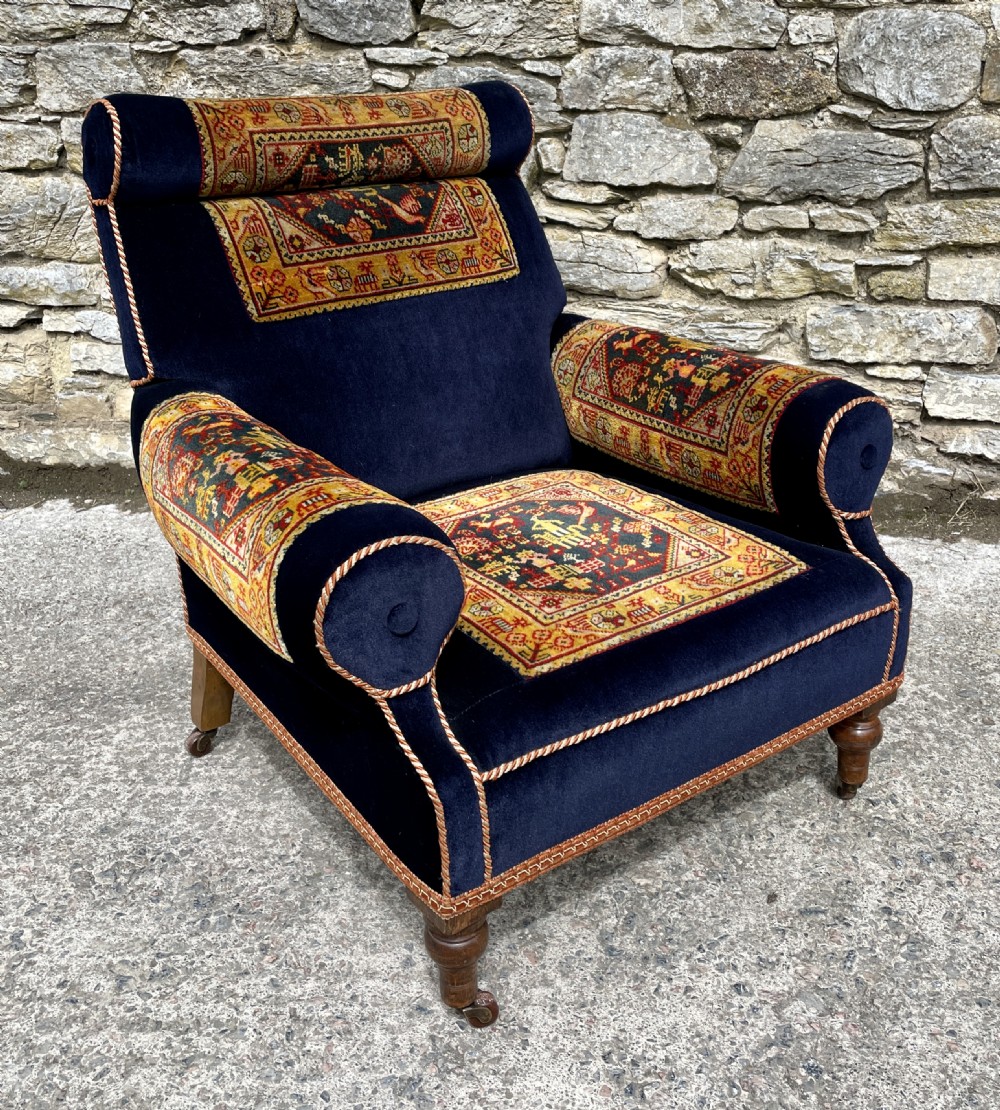 Edwardian Country House Armchair View XXIII