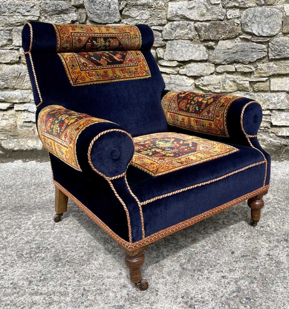 Edwardian Country House Armchair View XXIV