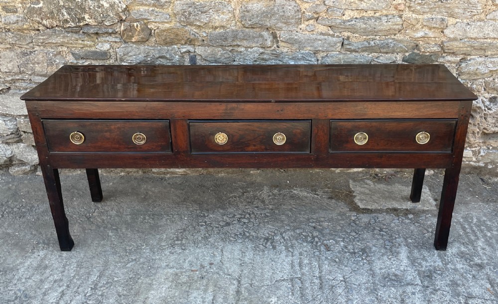 Georgian Oak Dresser Base View III