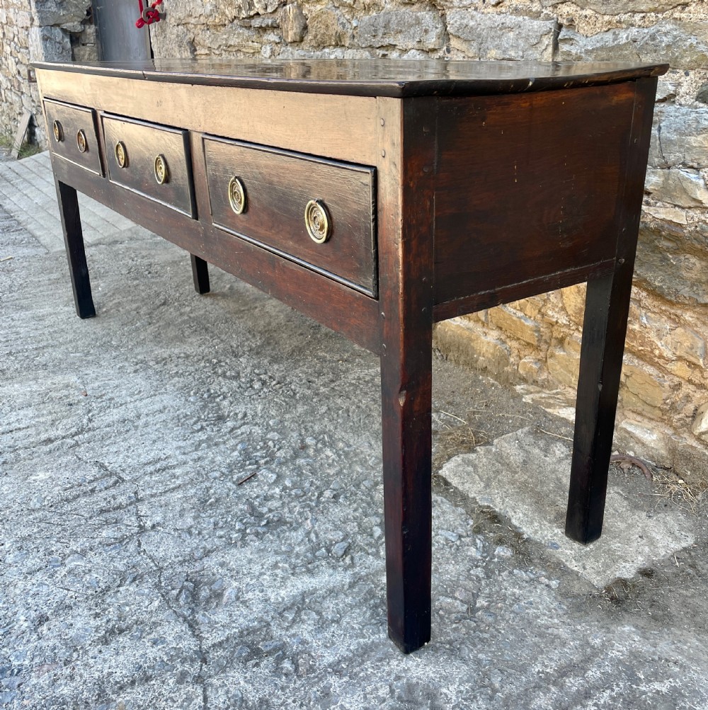 Georgian Oak Dresser Base View IX
