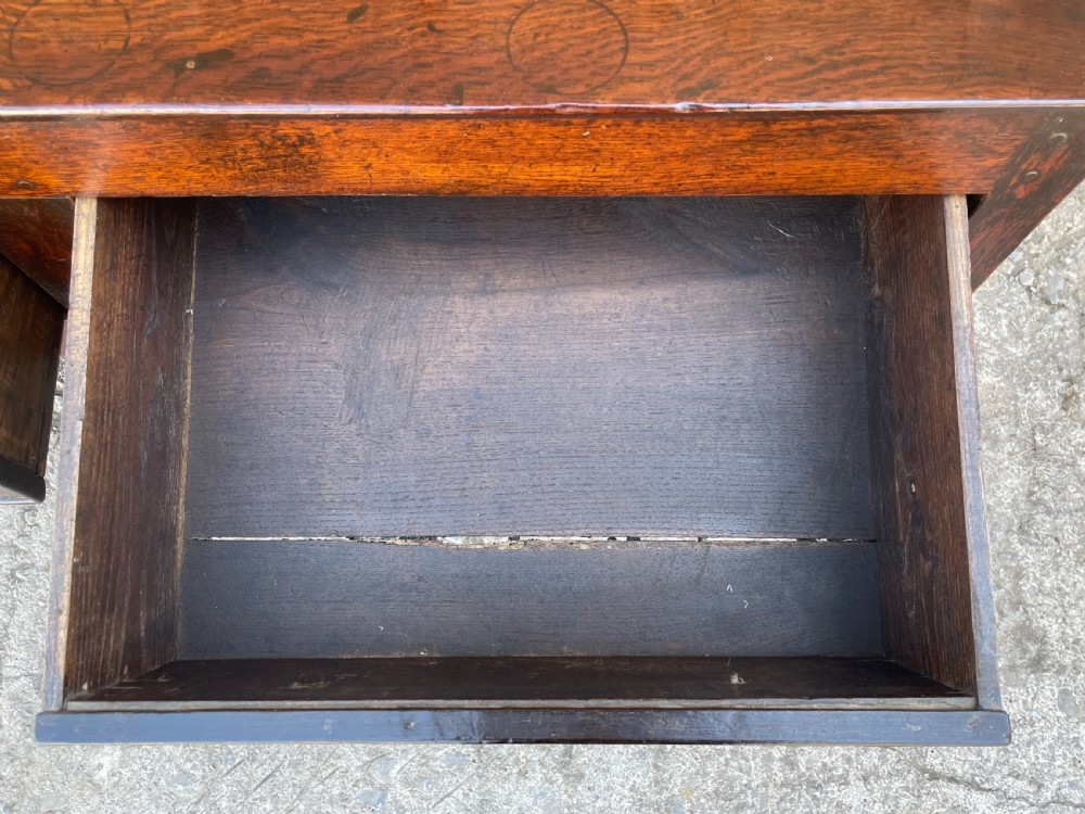 Georgian Oak Dresser Base View XX