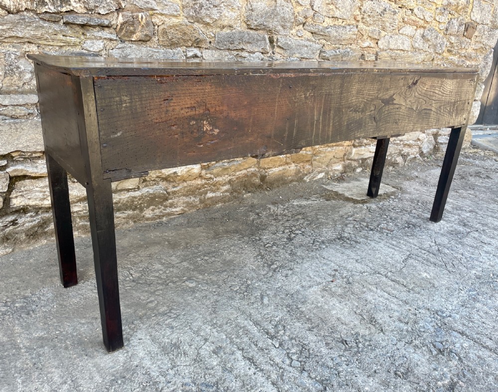 Georgian Oak Dresser Base View XXIX