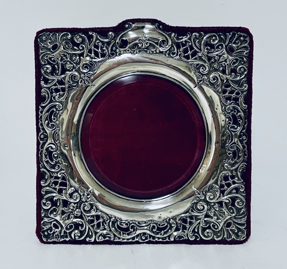 Victorian Sterling Silver Photo Frame