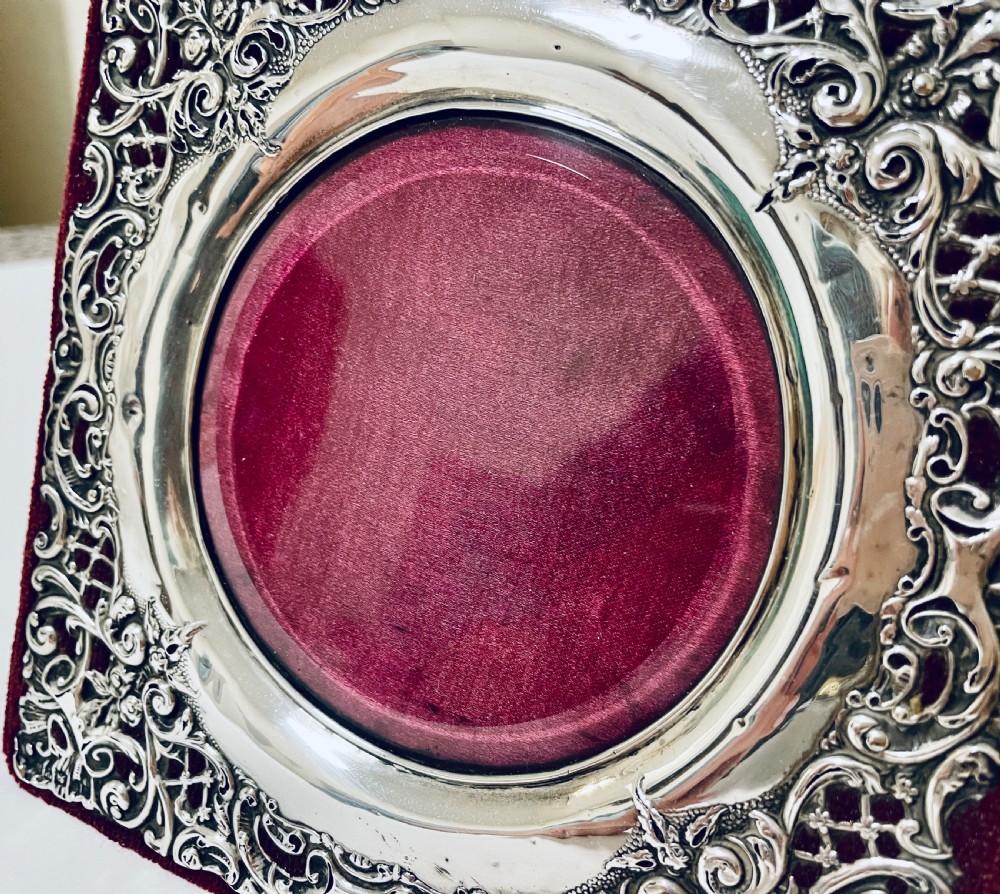 Victorian Sterling Silver Photo Frame View XIV