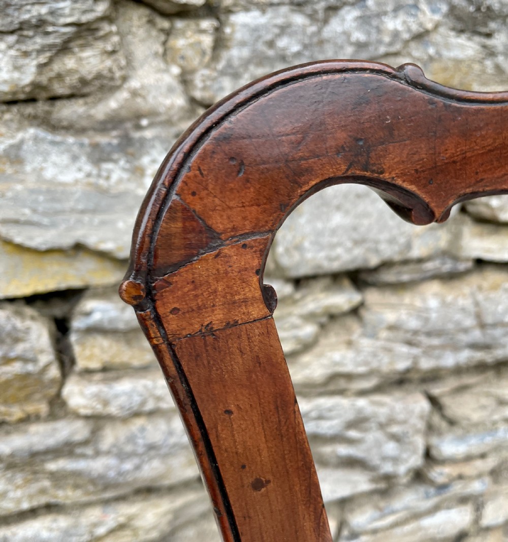 Antique Georgian Mahogany Carver Chair View XII