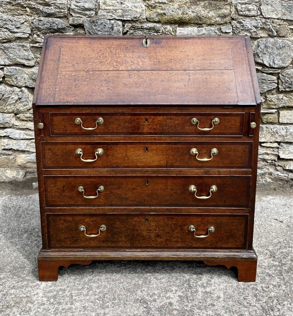 Georgian Country Oak Bureau