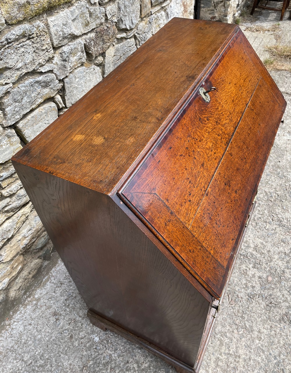 Georgian Country Oak Bureau View X