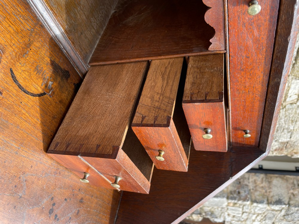 Georgian Country Oak Bureau View XX