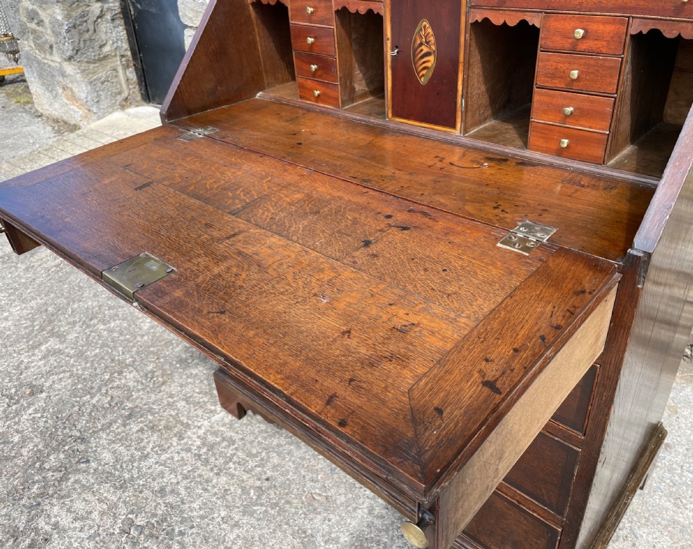 Georgian Country Oak Bureau View XXIV