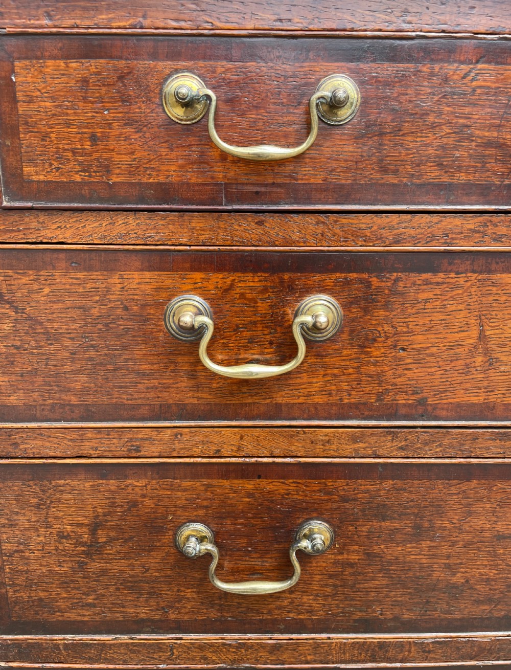 Georgian Country Oak Bureau View XXV