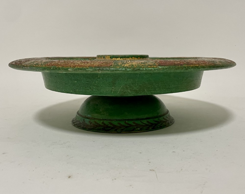 Antique Regency Pope Joan Game Wheel View III