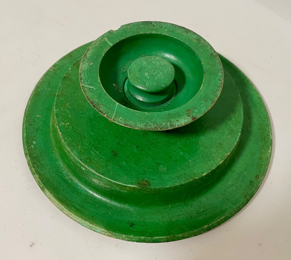 Antique Regency Pope Joan Game Wheel View XII