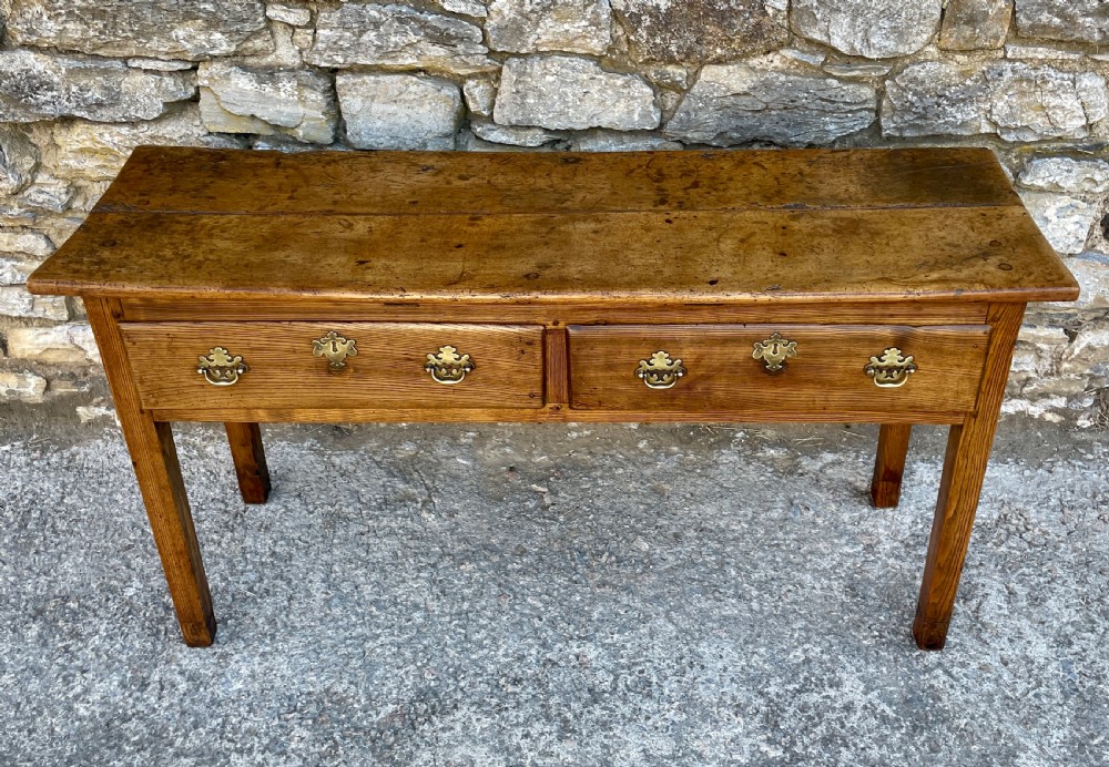 Antique Sycamore and Elm Dresser Base View III