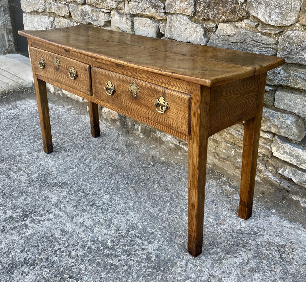 Antique Sycamore and Elm Dresser Base View VI