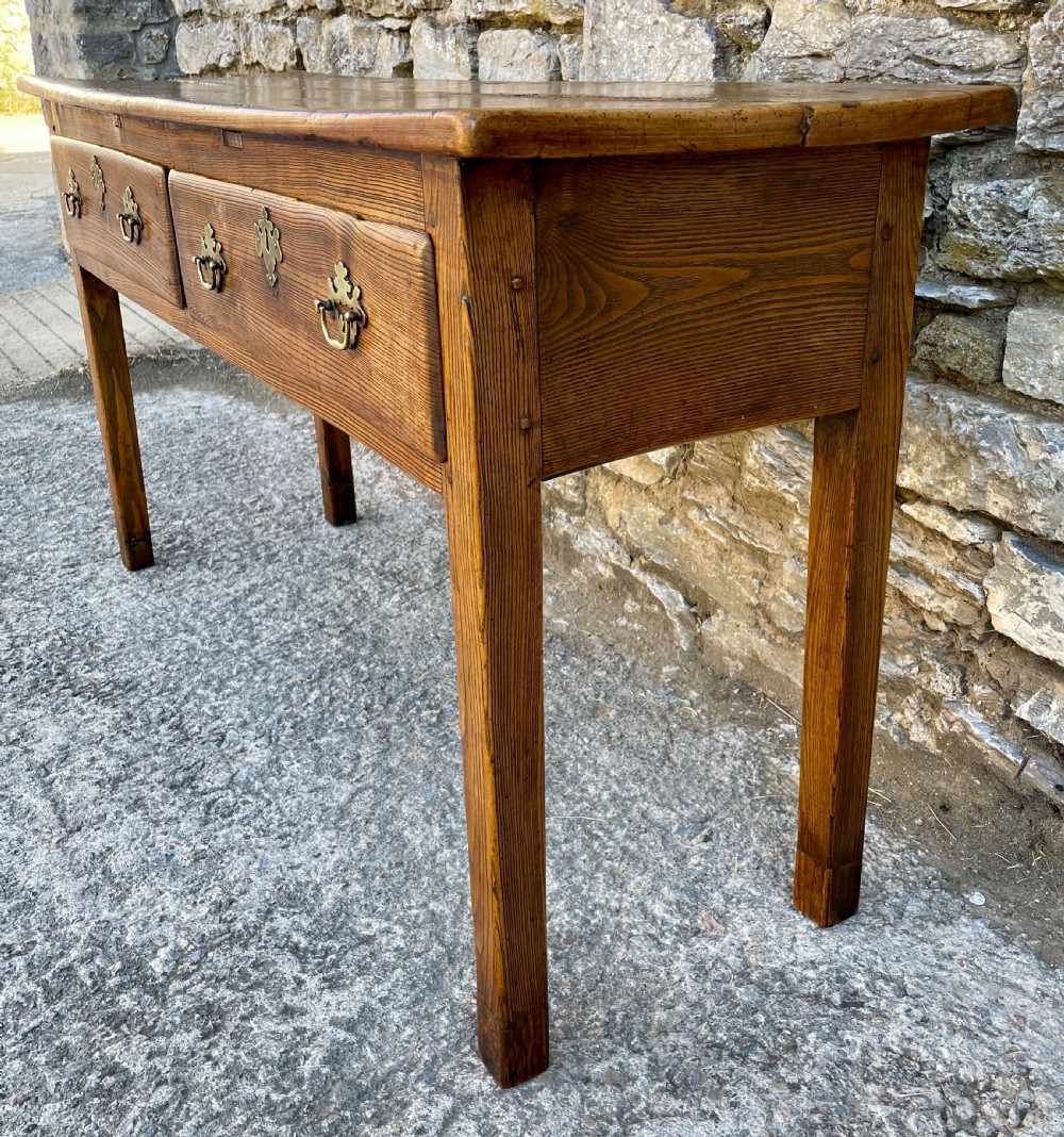 Antique Sycamore and Elm Dresser Base View VIII