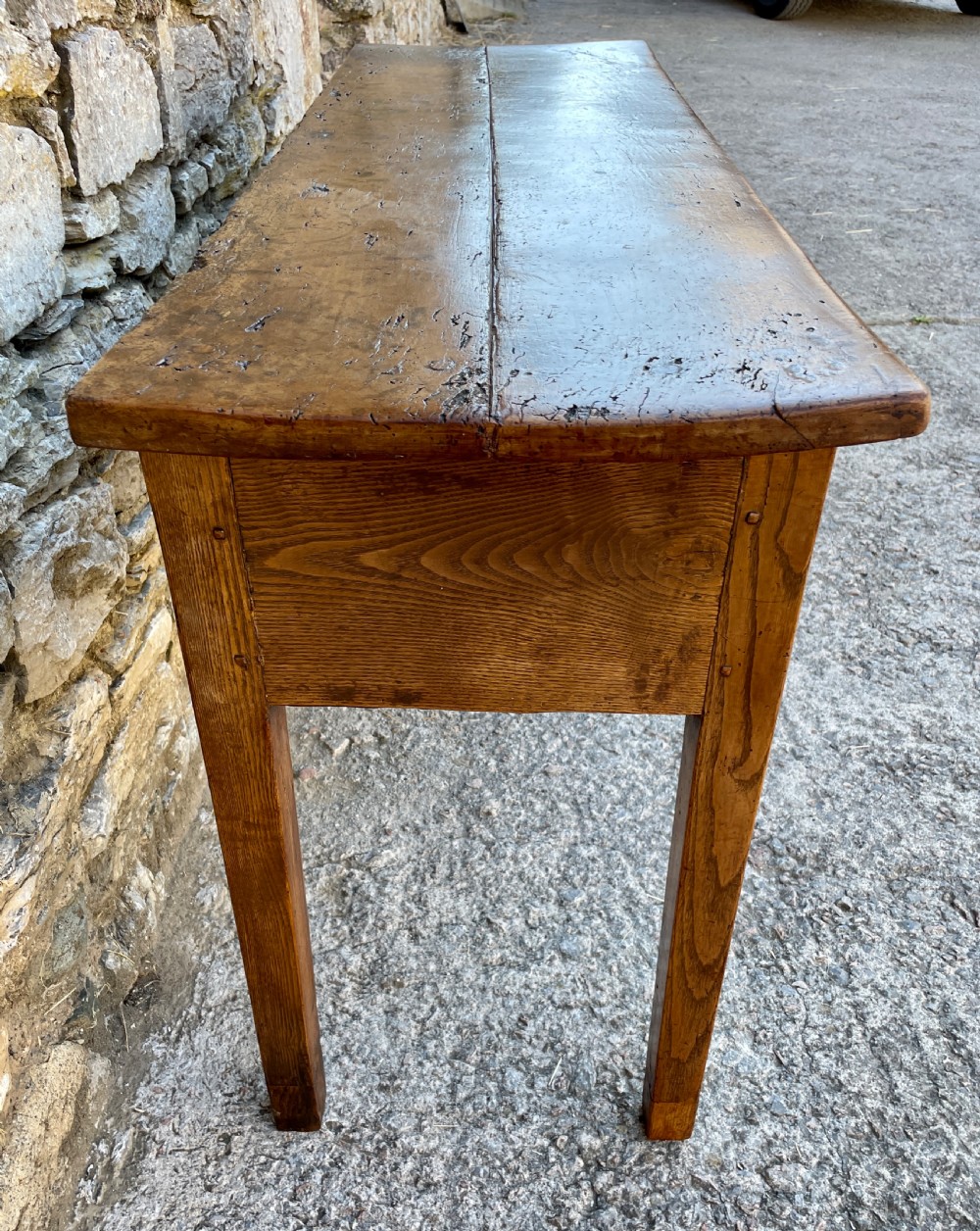 Antique Sycamore and Elm Dresser Base View XII
