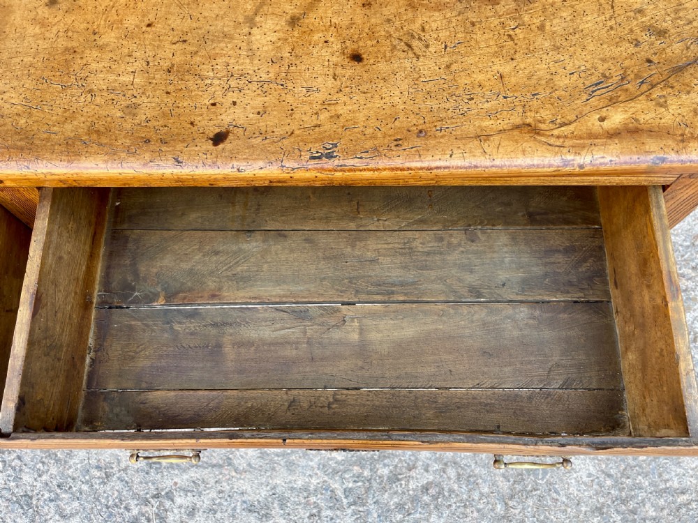 Antique Sycamore and Elm Dresser Base View XVIII