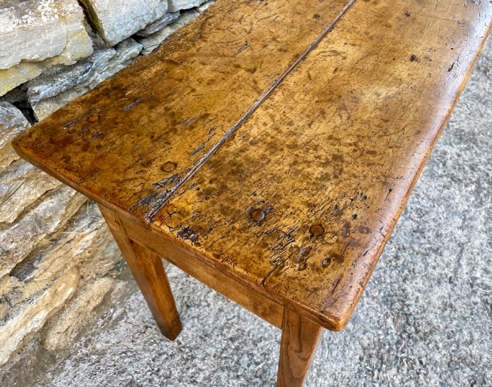 Antique Sycamore and Elm Dresser Base View XXV