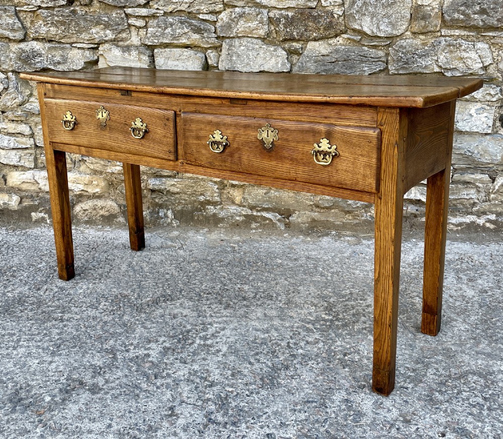 Antique Sycamore and Elm Dresser Base View XXVI