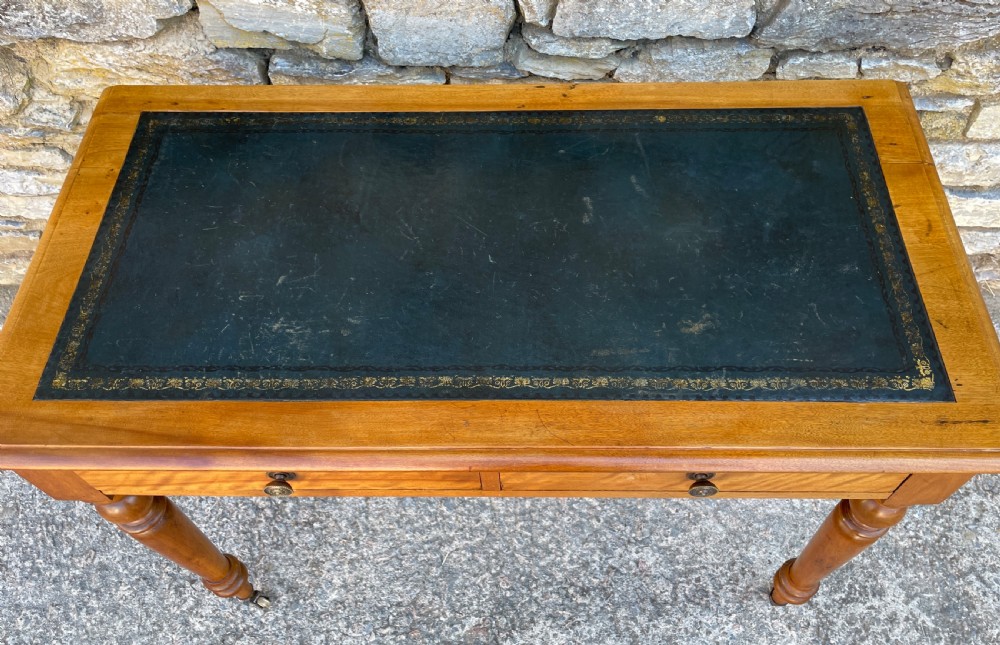 Victorian Satinwood Writing Table View III