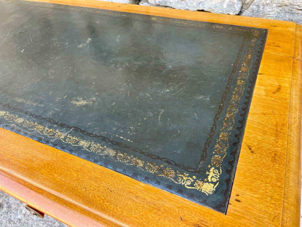 Victorian Satinwood Writing Table View VII