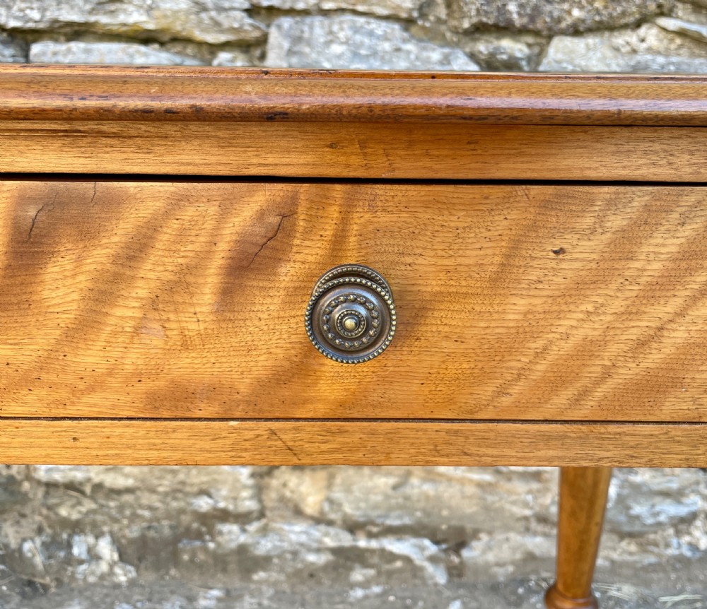 Victorian Satinwood Writing Table View VIII