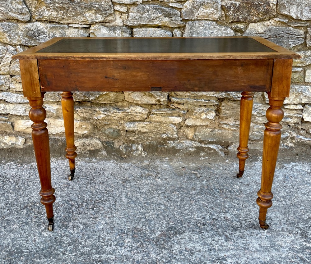 Victorian Satinwood Writing Table View XIV